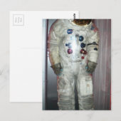NASA Astronaut Space Suit Briefkaart (Voorkant / Achterkant)