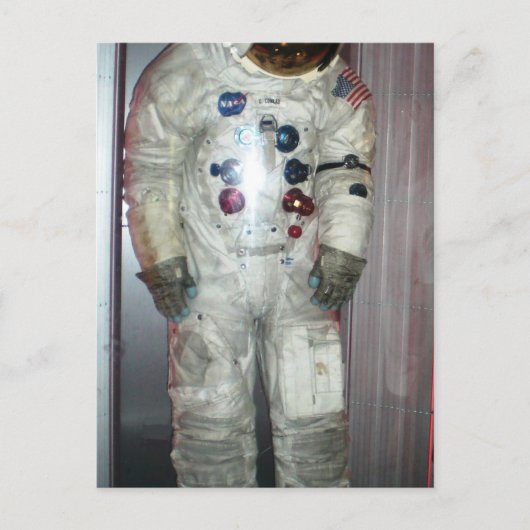 NASA Astronaut Space Suit Briefkaart (Voorkant)