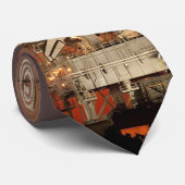 NASA Atlantis Space Shuttle-raketfoto Stropdas (Opgerold)