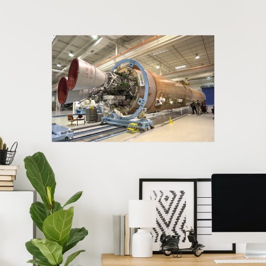 NASA Atlas V Rocket Poster (Thuiskantoor)