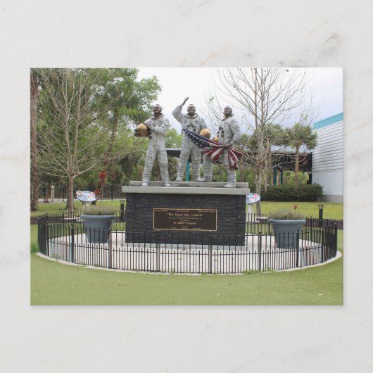 NASA-beeld De adelaar heeft Briefkaart geland (Voorkant)