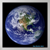 NASA / Blue Marble 2002 / Poster (Voorkant)