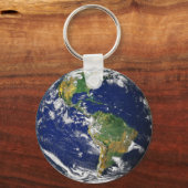 Nasa blue marble Earth sleutelhanger (Voorkant)