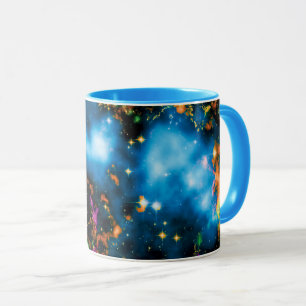 NASA Cassiopeia A Supernova Kleurrijke Ruimtefoto Mok