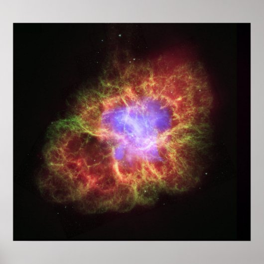 NASA - Crab Nebula Poster (Voorkant)