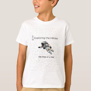 NASA: De mensheid voorbij de sterren leiden t-shir T-shirt