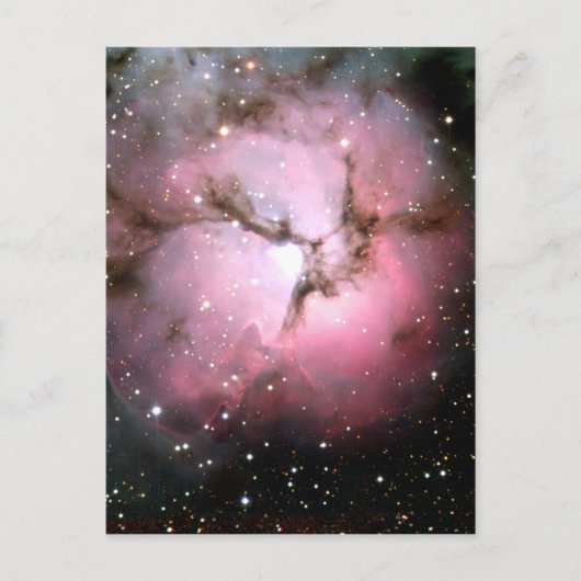 NASA Dusty Pink sterren SSC2005 Briefkaart (Voorkant)