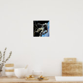 NASA Eerste Amerikaanse Astronaut Ruimtewandeling Poster (Keuken)