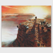 NASA eerste reis naar het concept 'Mars Kunstenaar Cadeaupapier (Vlak)