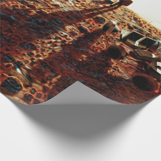 NASA eerste reis naar het concept 'Mars Kunstenaar Cadeaupapier (Hoek)