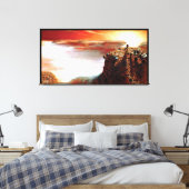 NASA eerste reis naar het concept 'Mars Kunstenaar Canvas Afdruk (Insitu (Slaapkamer))