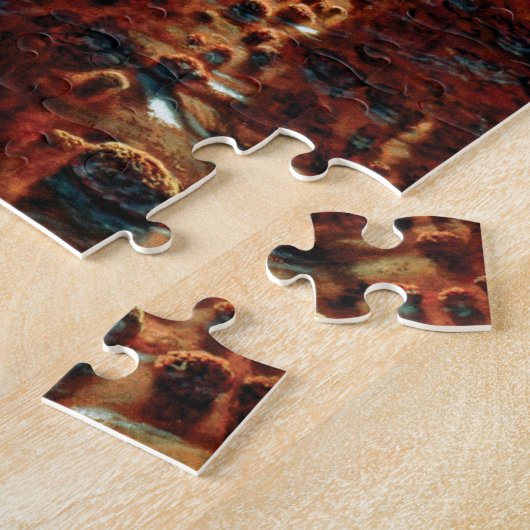 NASA eerste reis naar het concept 'Mars Kunstenaar Legpuzzel (Zijkant)