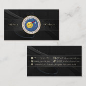 NASA Embleem [3D] Visitekaartje (Voorkant / Achterkant)