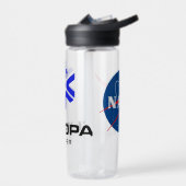 NASA Europa Clipper Logo Clear 20 oz Waterfles (Links)