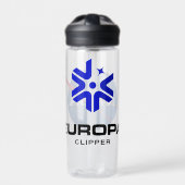 NASA Europa Clipper Logo Clear 20 oz Waterfles (Voorkant)