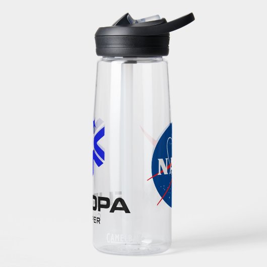 NASA Europa Clipper Logo Clear 25 oz Waterfles (Links)