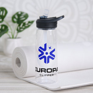 NASA Europa Clipper Logo Clear 25 oz Waterfles
