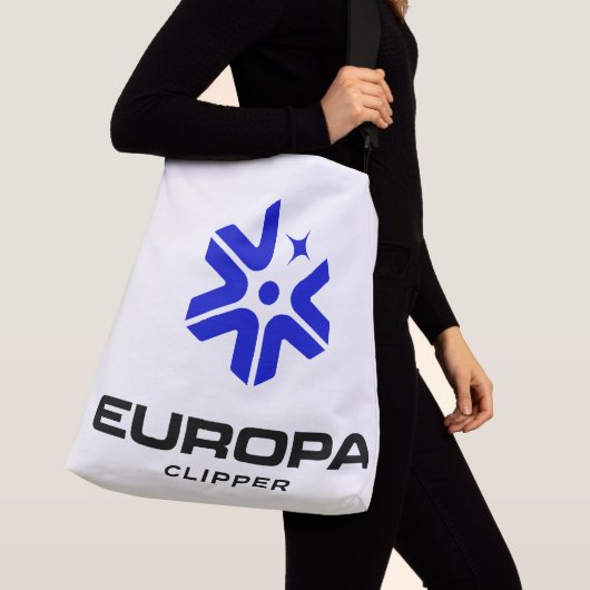 NASA Europa Clipper Logo Crossbody Tas (Dichtbij)