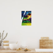 NASA Exoplaneet Reisburo Zombie Werelden Poster (Keuken)