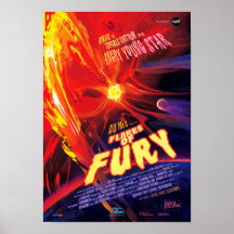 NASA Exoplanet Travel Bureau Flares of Fury Poster