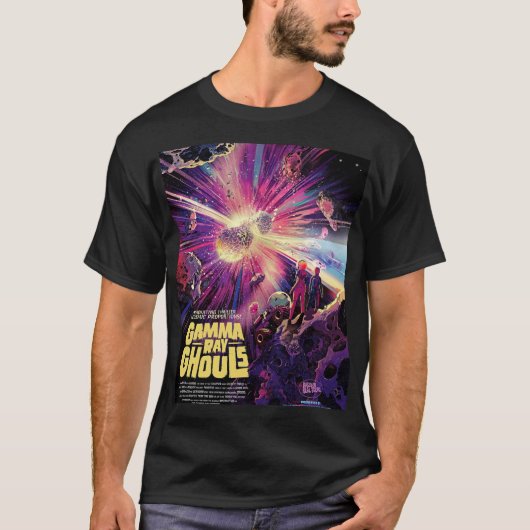 NASA Exoplanet Travel Gamma Ray Ghouls T-shirt (Voorkant)