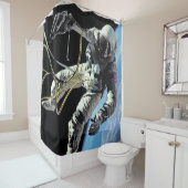 NASA First American Astronaut Spacewalk Photo Douchegordijn (In situ)