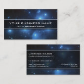 NASA Foto van Pleiades Stars - Visitekaartje (Voorkant / Achterkant)