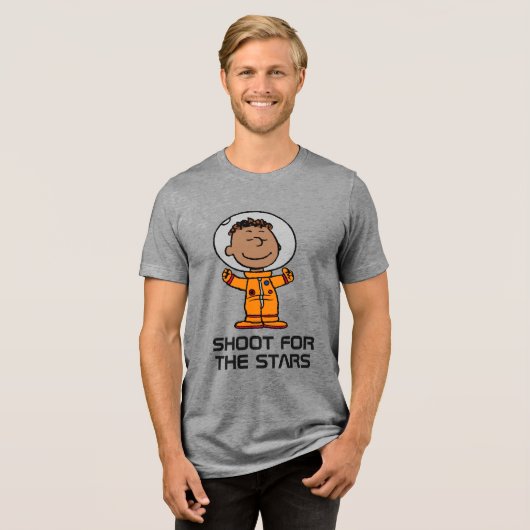 NASA| Franklin Astronaut Tri-Blend Shirt (Voorkant volledig)
