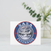 NASA Freemason Briefkaart (Staand voorkant)