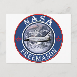 NASA Freemason Briefkaart