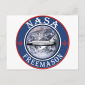 NASA Freemason Briefkaart (Voorkant)