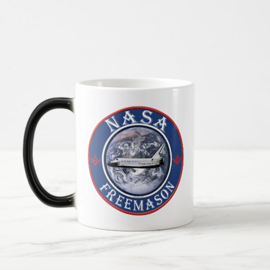 NASA Freemason Magische Mok (Links)