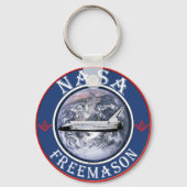 NASA Freemason Sleutelhanger (Voorkant)