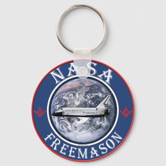 NASA Freemason Sleutelhanger (Voorkant)