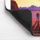 NASA Future Travel Poster - Relax op Kepler 16b Muismat (Hoek)