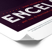 NASA Future Travel Poster - Saturn Moon Enceladus (Hoek)