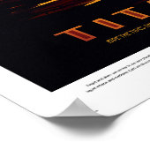 NASA Future Travel Poster - Saturnus's Moon Titan (Hoek)