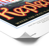 NASA Future Travel Sci Fi Poster - Kepler 186f (Hoek)