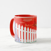 NASA Future Travel Sci Fi Poster - Kepler 186f Mok (Voorkant links)