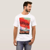 NASA Future Travel Sci Fi Poster - Kepler 186f T-shirt (Voorkant volledig)