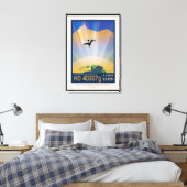 NASA Future Travel Sci Fi Poster - Super Earth Canvas Afdruk (Insitu (Slaapkamer))