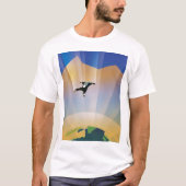 NASA Future Travel Sci Fi Poster - Super Earth T-shirt (Voorkant)
