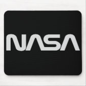 NASA Gray Worm Logo Muismat (Voorkant)