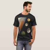 NASA / het Joviaanse systeem. T-shirt (Voorkant volledig)