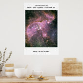 NASA / Hubble / Small Magellanic Cloud / NGC 346 Poster (Keuken)