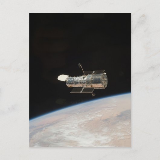 NASA Hubble Space telescope Briefkaart (Voorkant)