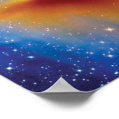 NASA Hubble Space Telescope CB 130-3 Stargeboorte Poster (Hoek)