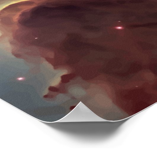 NASA Hubble Telescope Photo PIllars of Creation Poster (Hoek)