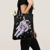 NASA Hubble Ultra Deep Field Astronaut ruimtewande Tote Bag (Dichtbij)