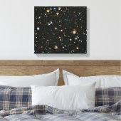 NASA Hubble Ultra Deep Field Galaxies Canvas Afdruk (Insitu (Slaapkamer))